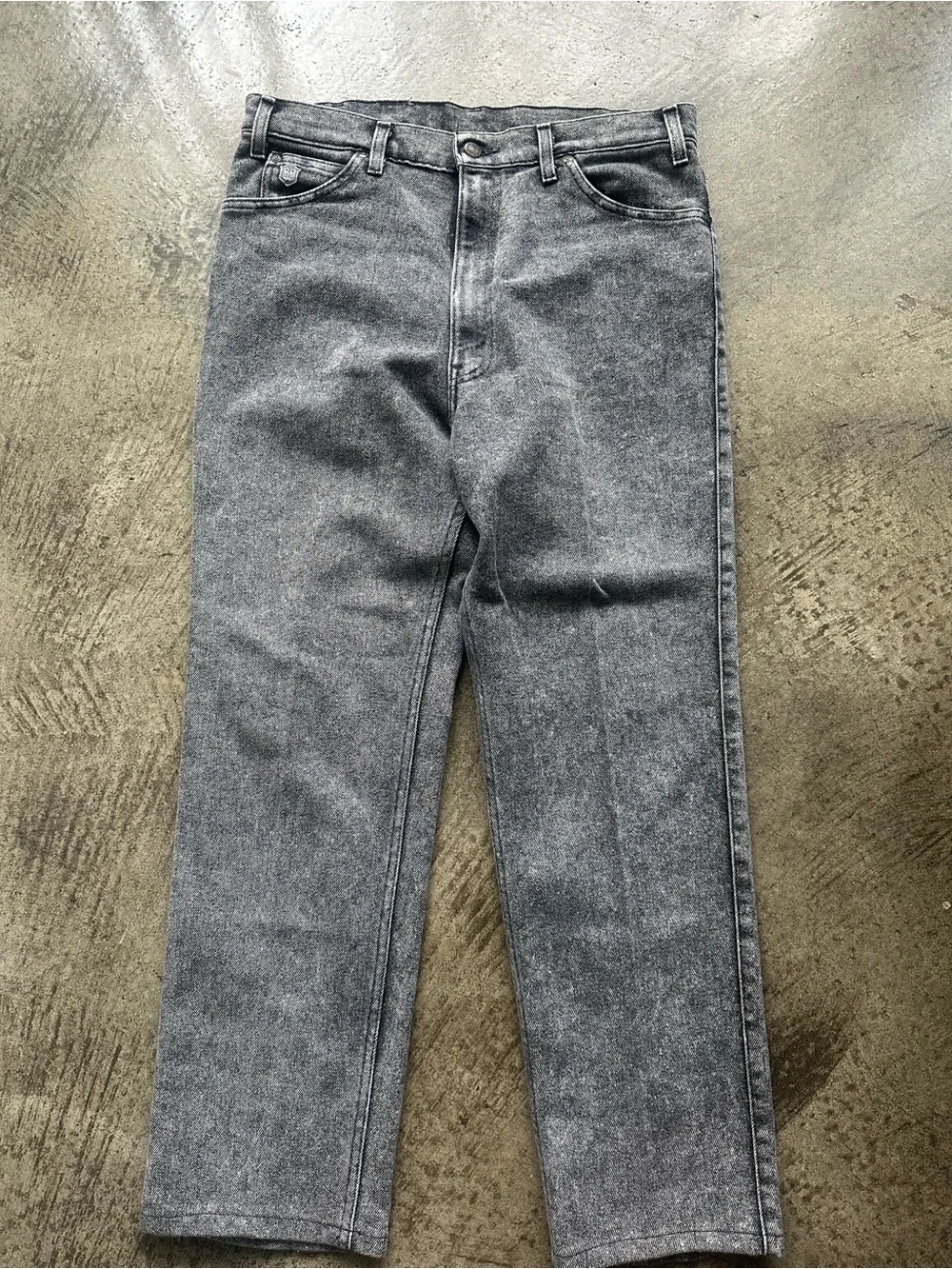 Levi’s Vintage Gray Acid Wash Jeans Men’s 36x32 Made in USA